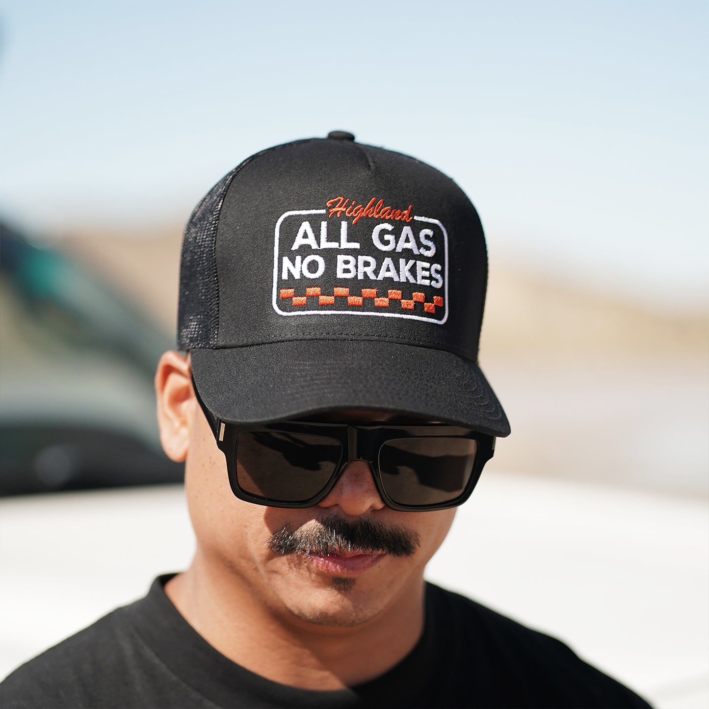 All Gas No Brakes Snapback Trucker