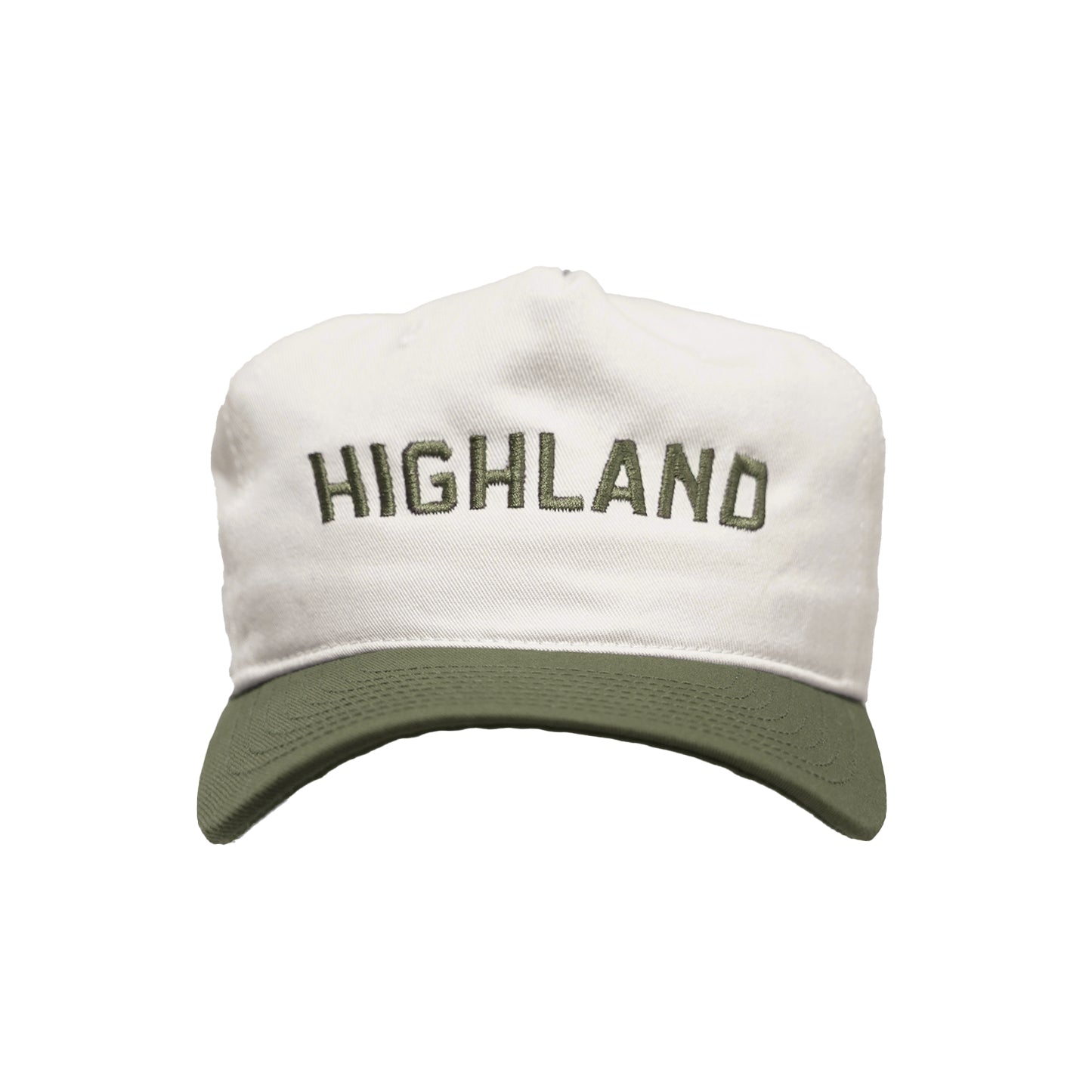 Highland Two-Tone Olive Cap
