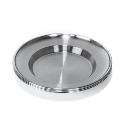 Stainless Camp Plate Set (4)