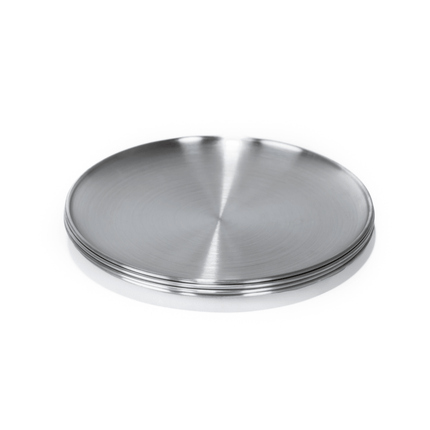 Stainless Steel Chef Plate Set (4)