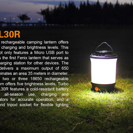 Fenix CL30R LED Camping Lantern