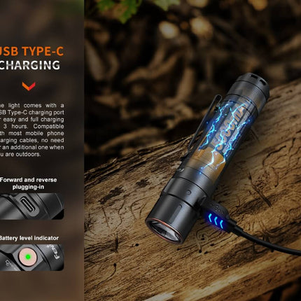 Fenix E35R High-Performance Rechargeable LED Flashlight