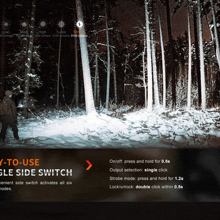 Fenix E35R High-Performance Rechargeable LED Flashlight
