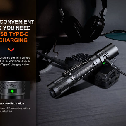 Fenix PD35R Compact Rechargeable Tactical Flashlight