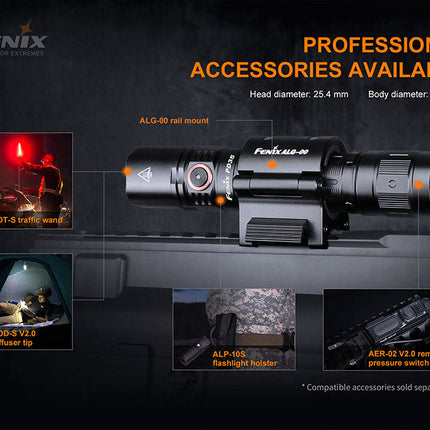 Fenix PD35 V3.0 Everyday Carry Flashlight - 1700 Lumens