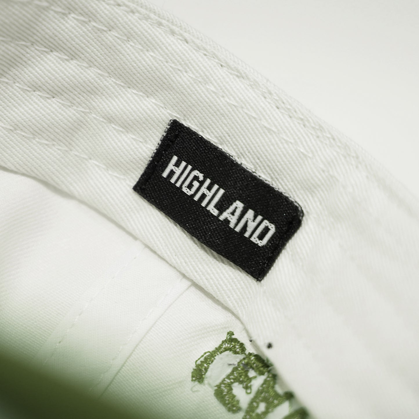 Highland Two-Tone Olive Cap