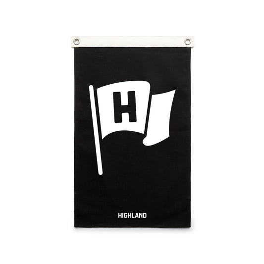 Highland Canvas Flag