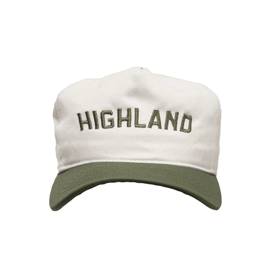 Highland Two-Tone Olive Cap