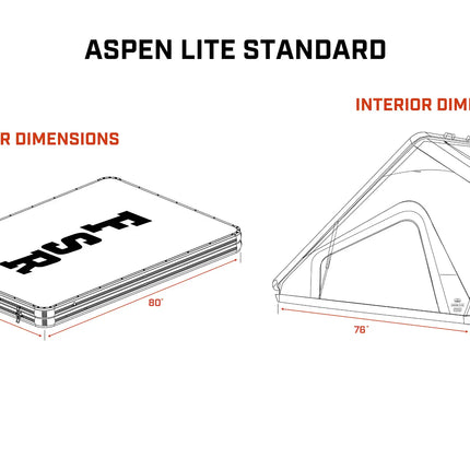 Aspen Lite Standard - Rooftop Tent
