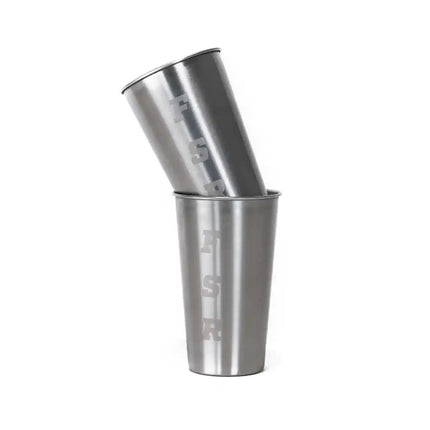 Stainless Steel 16oz Camp Cups (4)